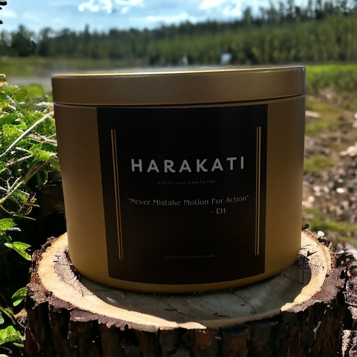 “Harakati” Luxury scented candle