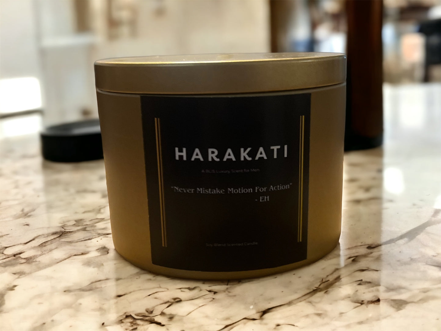 “Harakati” Luxury scented candle