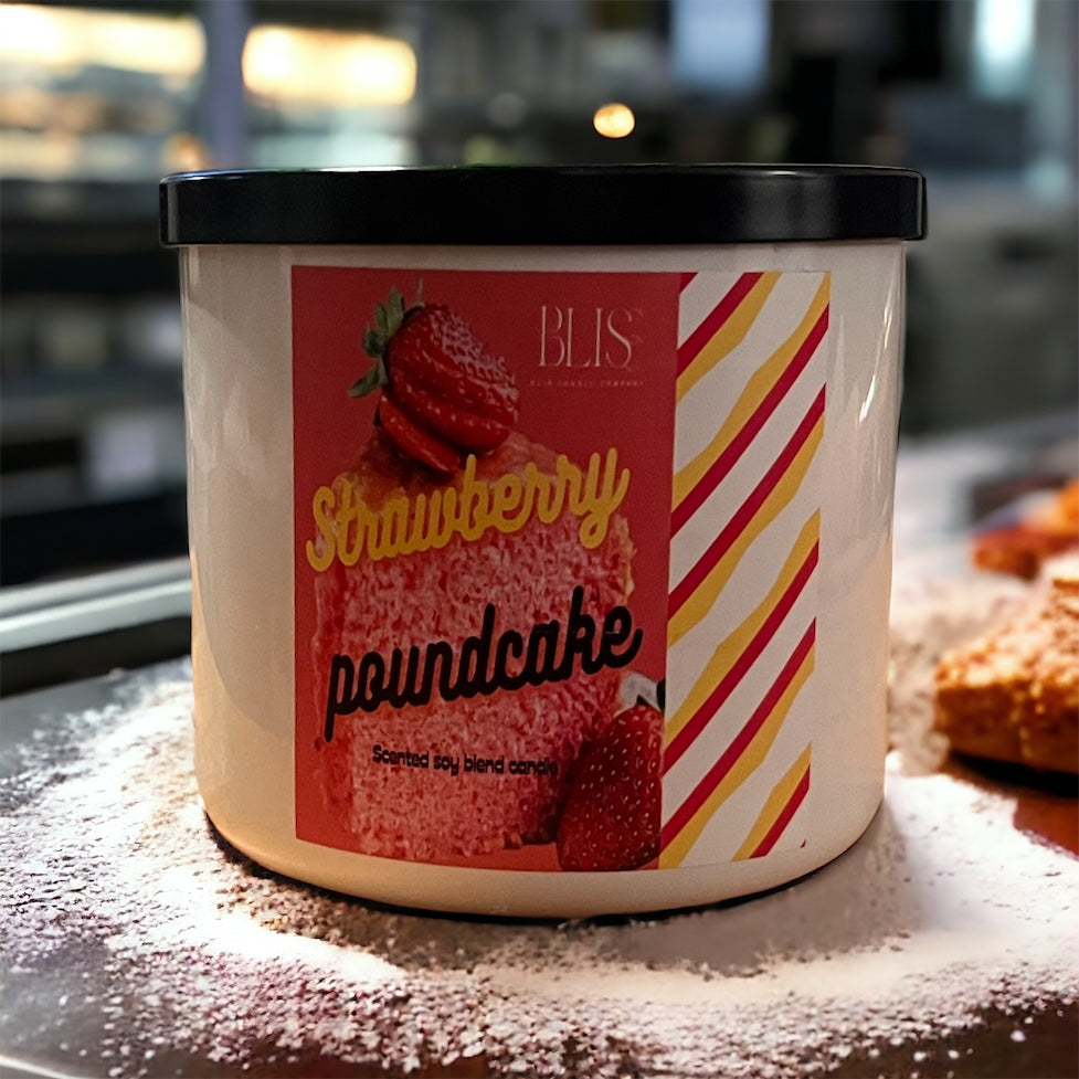 Strawberry Poundcake